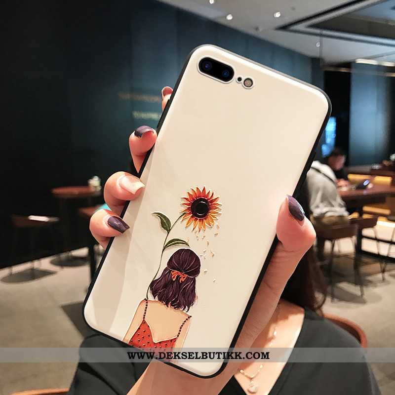 Deksel iPhone 8 Plus Trend Tynne Etui Hvitt, iPhone 8 Plus Ultra Tilbud