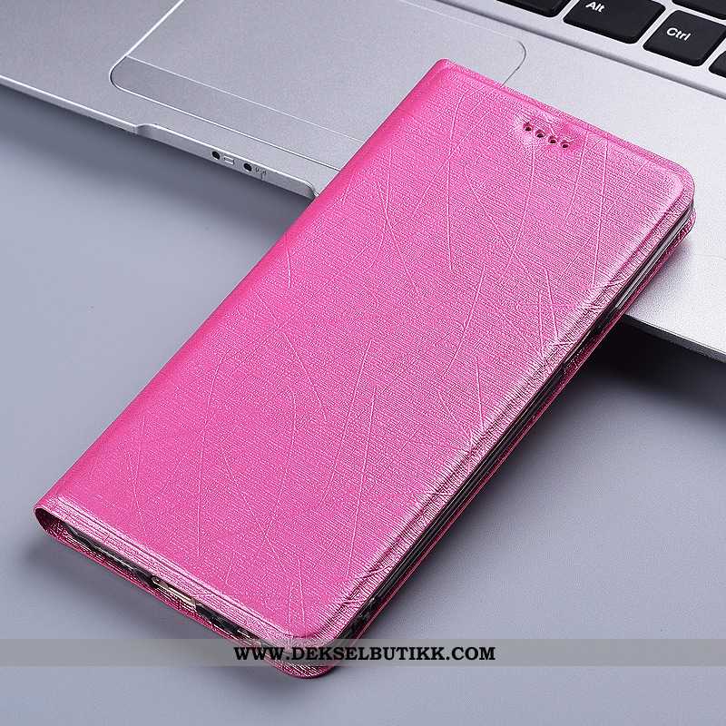 Deksel iPhone Se (nouveau) Skinndeksel Folio Anti-fall Etui Rosa, iPhone Se (nouveau) Beskyttelse Sa