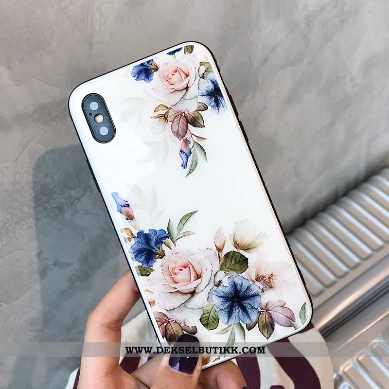 Deksel iPhone X Elegante Svart Mobiltelefon, Etui iPhone X Silikon Tilbud