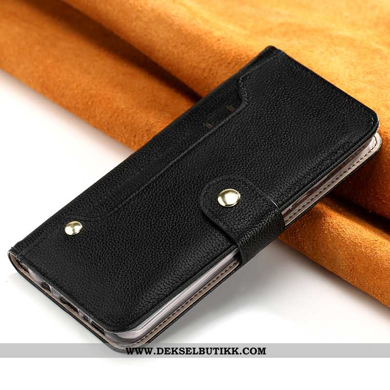 Deksel iPhone X Lommebok Clutch Mobiltelefon Brun, Etui iPhone X Beskyttelse Kjøpe