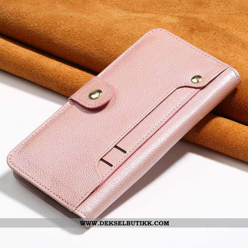 Deksel iPhone X Lommebok Clutch Mobiltelefon Brun, Etui iPhone X Beskyttelse Kjøpe