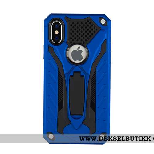 Deksel iPhone Xs Max Beskyttelse Etui Anti-fall Svart, iPhone Xs Max Armor Butikk