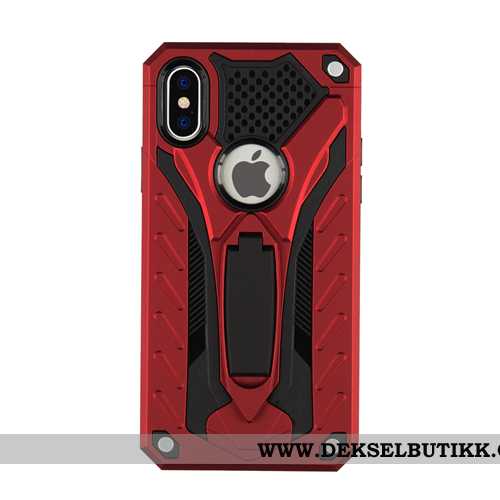 Deksel iPhone Xs Max Beskyttelse Etui Anti-fall Svart, iPhone Xs Max Armor Butikk