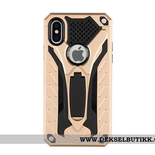 Deksel iPhone Xs Max Beskyttelse Etui Anti-fall Svart, iPhone Xs Max Armor Butikk