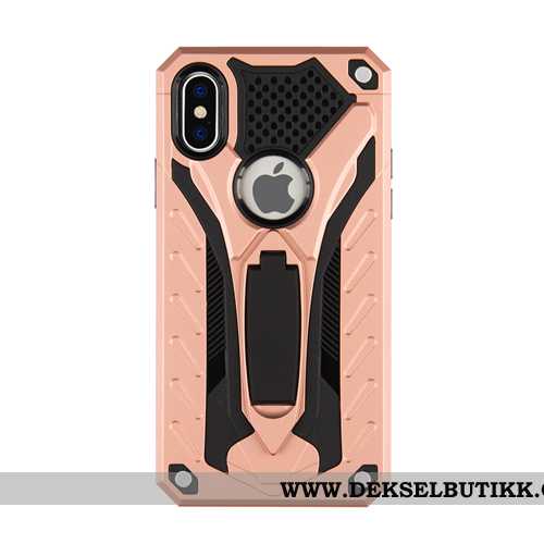 Deksel iPhone Xs Max Beskyttelse Etui Anti-fall Svart, iPhone Xs Max Armor Butikk