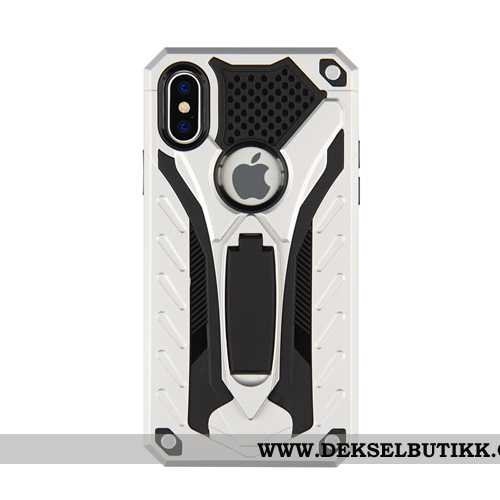 Deksel iPhone Xs Max Beskyttelse Etui Anti-fall Svart, iPhone Xs Max Armor Butikk