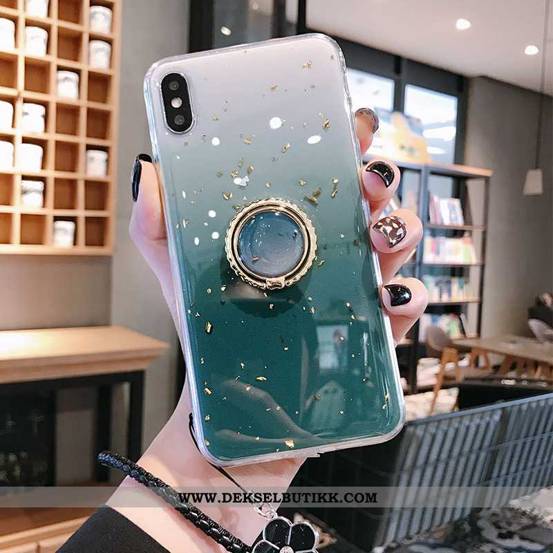 Deksel iPhone Xs Max Myke Gull Trend Turkis, Etui iPhone Xs Max Silikon Salg