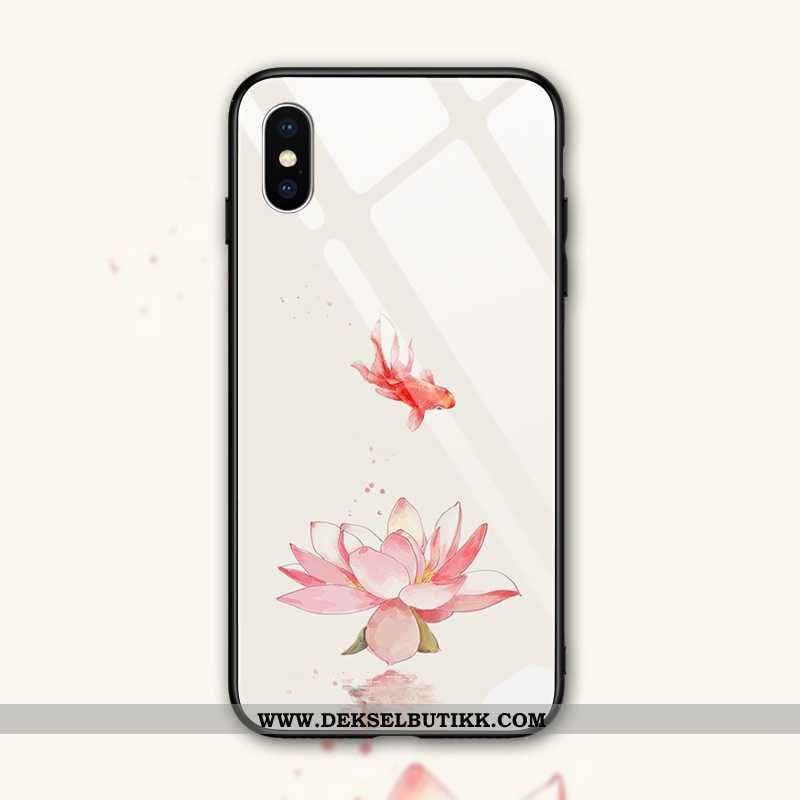 Deksel iPhone Xs Max Myke Nye Carp Rosa, Etui iPhone Xs Max Silikon Tilbud