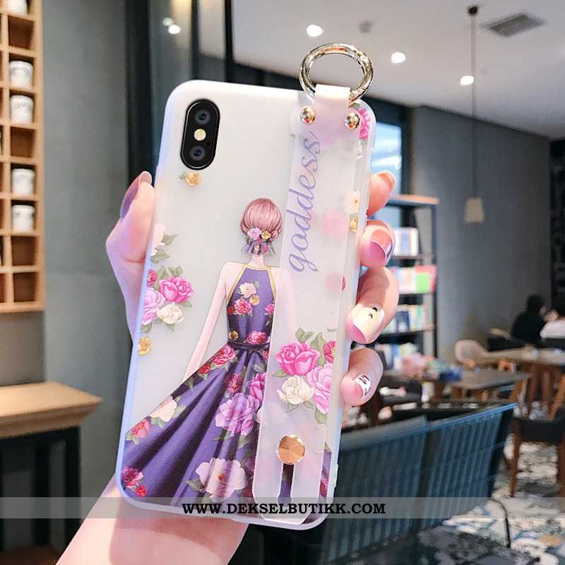 Deksel iPhone Xs Trend Anti-fall Alt Inkludert Rosa, Etui iPhone Xs Beskyttelse Salg