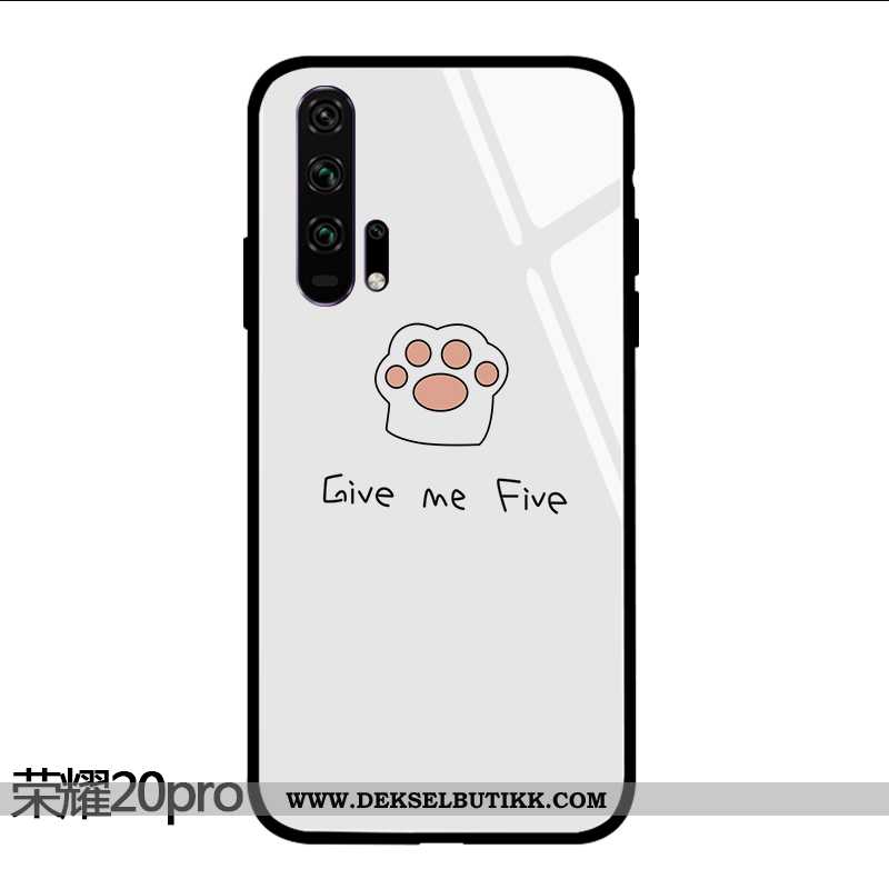 Etui Honor 20 Pro Av Personlighet Mobiltelefon Lovers Vakker Hvitt, Deksel Honor 20 Pro Cartoon Raba