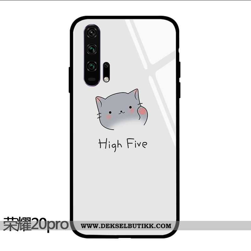 Etui Honor 20 Pro Av Personlighet Mobiltelefon Lovers Vakker Hvitt, Deksel Honor 20 Pro Cartoon Raba