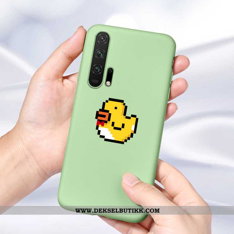 Etui Honor 20 Pro Av Personlighet Ultra Cartoon Beskyttelse Grønn, Deksel Honor 20 Pro Kreativ Til S