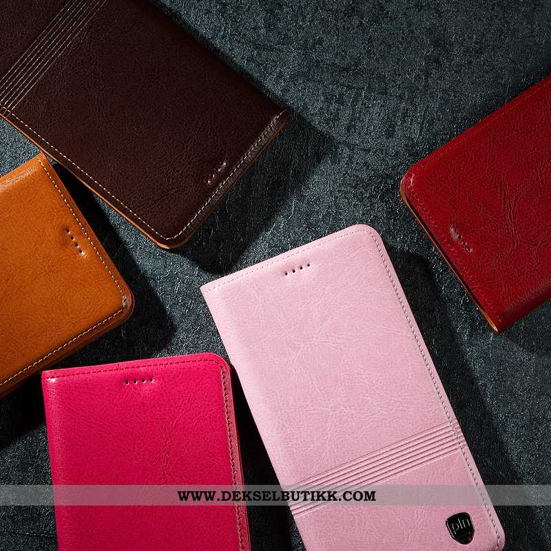 Etui Honor 30 Pro Skinndeksel Mobiltelefon Folio Deksel Rosa, Honor 30 Pro Beskyttelse Salg