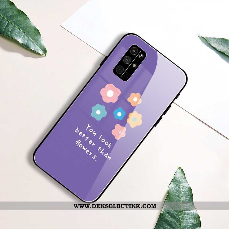 Etui Honor 30s Beskyttelse Anti-fall Mobiltelefon Silikon Lilla, Deksel Honor 30s Glass Butikk