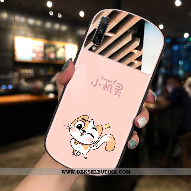 Etui Honor 9x Pro Cartoon Deksel Speil Rosa, Honor 9x Pro Vakker Billig