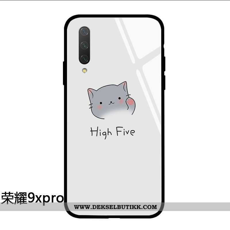 Etui Honor 9x Pro Vakker Katt Net Red Mobiltelefon Beige, Deksel Honor 9x Pro Silikon Salg