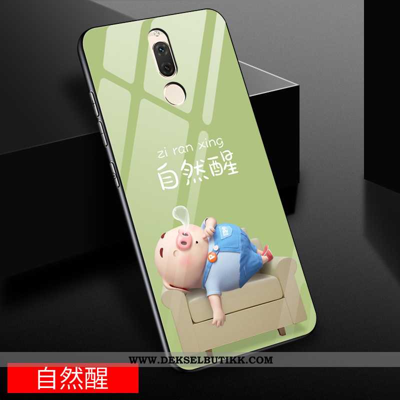 Etui Huawei Mate 10 Lite Cartoon Beskyttelse Av Personlighet Mobiltelefon Gul, Deksel Huawei Mate 10