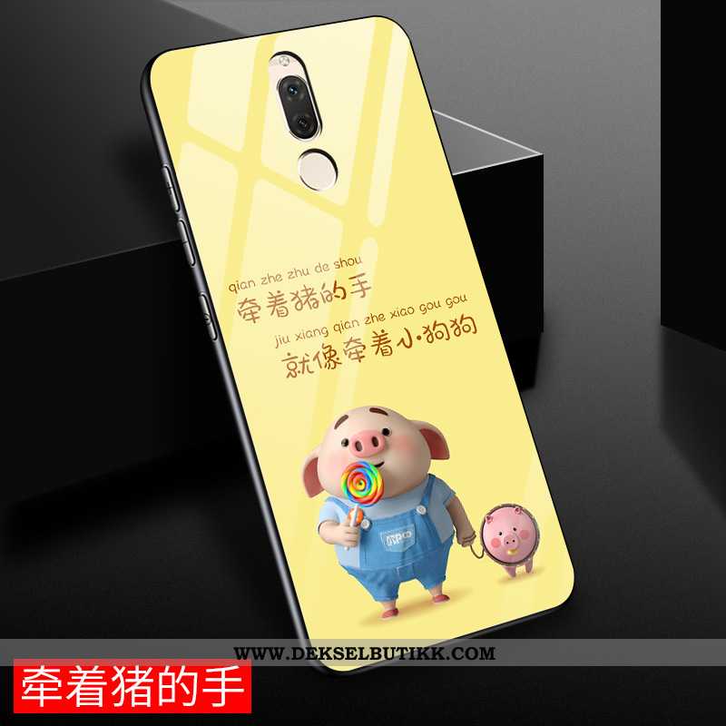 Etui Huawei Mate 10 Lite Cartoon Beskyttelse Av Personlighet Mobiltelefon Gul, Deksel Huawei Mate 10