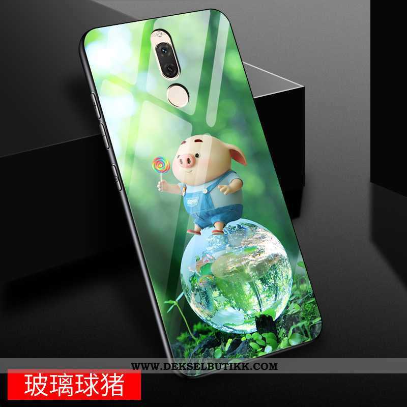 Etui Huawei Mate 10 Lite Cartoon Beskyttelse Av Personlighet Mobiltelefon Gul, Deksel Huawei Mate 10