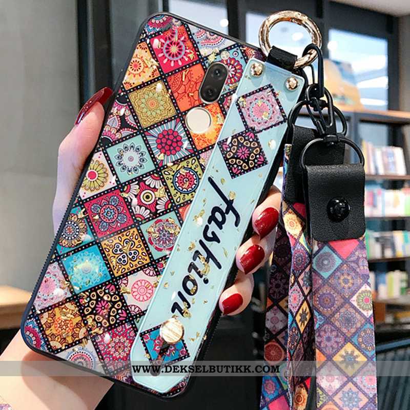 Etui Huawei Mate 10 Lite Hengende Ornamenter Trend Silikon Myke Rosa, Deksel Huawei Mate 10 Lite Av 