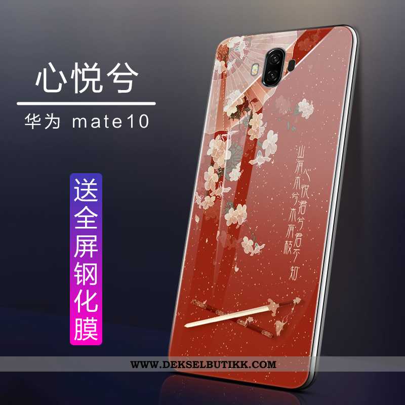 Etui Huawei Mate 10 Myke Deksel Net Red Anti-fall Hvitt, Huawei Mate 10 Silikon Butikk