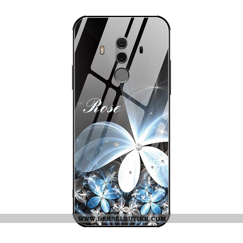 Etui Huawei Mate 10 Pro Tynne Mobiltelefon Trend Kreativ Svart, Deksel Huawei Mate 10 Pro Beskyttels