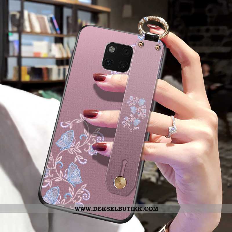 Etui Huawei Mate 20 Pro Trend Silikon Kinesisk Stil Deksel Rosa, Huawei Mate 20 Pro Ultra Billige