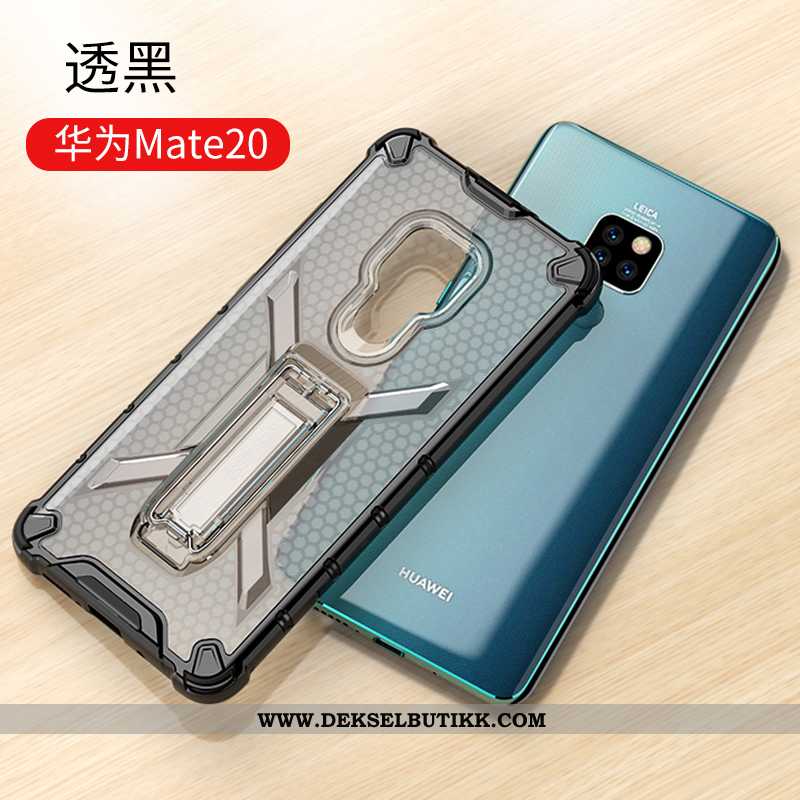 Etui Huawei Mate 20 Trend Mobiltelefon Til Tykke Europa Svart, Deksel Huawei Mate 20 Silikon Tilbud