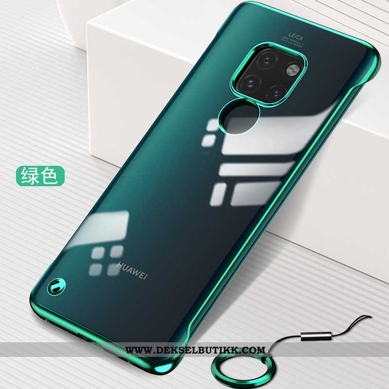 Etui Huawei Mate 20 Ultra Beskyttelse Mobiltelefon Plating Grønn, Deksel Huawei Mate 20 Tynne Butikk