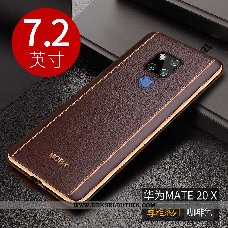 Etui Huawei Mate 20 X Beskyttelse High End Tynne Rosa, Deksel Huawei Mate 20 X Av Personlighet Salg