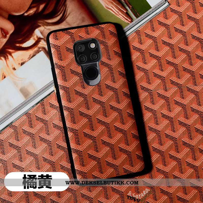 Etui Huawei Mate 20 X Luksus Cow Mobiltelefon High End Grønn, Deksel Huawei Mate 20 X Skinn Billige