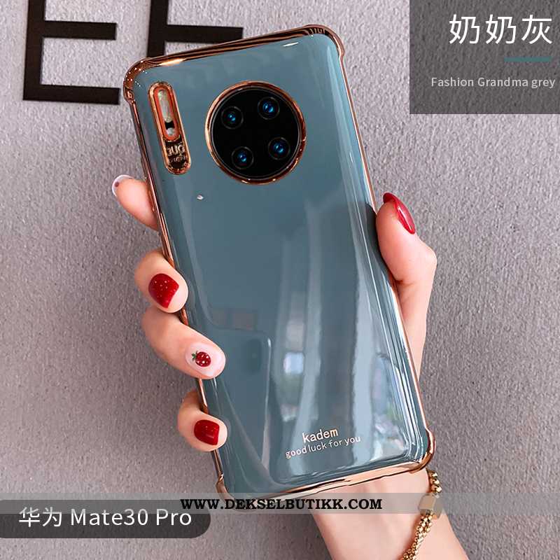 Etui Huawei Mate 30 Pro Av Personlighet Alt Inkludert Deksel Grønn, Huawei Mate 30 Pro Kreativ Kjøpe