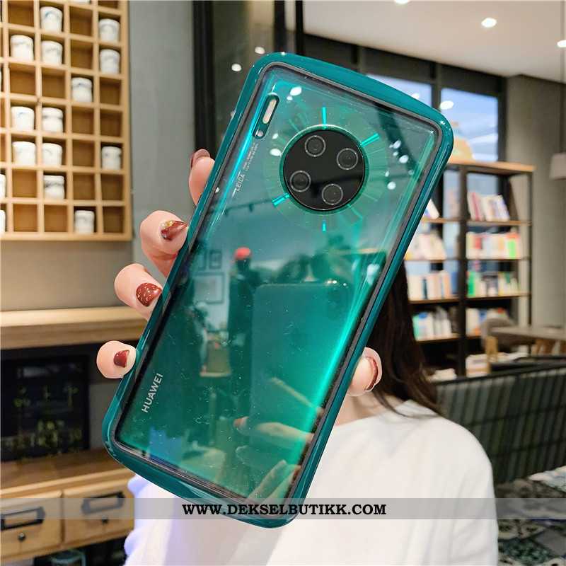 Etui Huawei Mate 30 Pro Kreativ Mobiltelefon Lovers Rosa, Deksel Huawei Mate 30 Pro Gjennomsiktig Bi