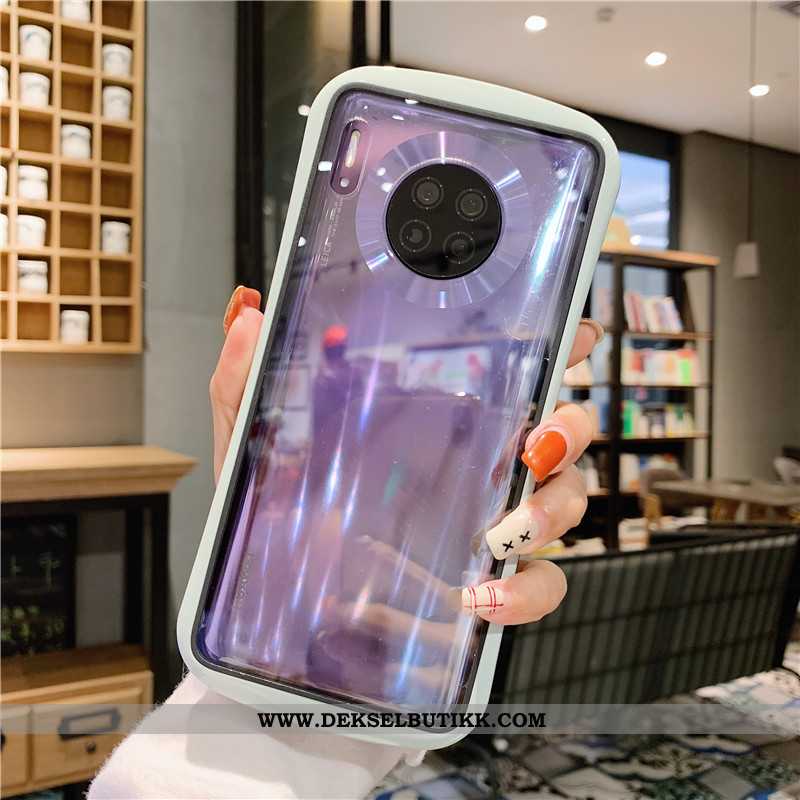 Etui Huawei Mate 30 Pro Kreativ Mobiltelefon Lovers Rosa, Deksel Huawei Mate 30 Pro Gjennomsiktig Bi