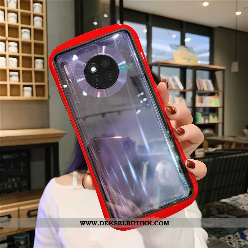 Etui Huawei Mate 30 Pro Kreativ Mobiltelefon Lovers Rosa, Deksel Huawei Mate 30 Pro Gjennomsiktig Bi