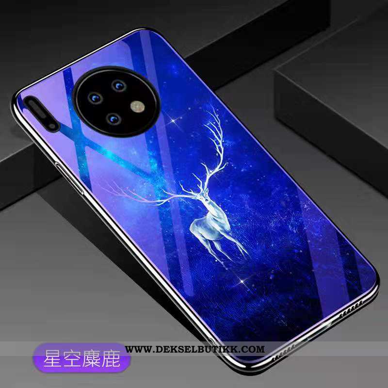 Etui Huawei Mate 30 Pro Mote Trend Tykke Glass Lilla, Deksel Huawei Mate 30 Pro Av Personlighet Tilb