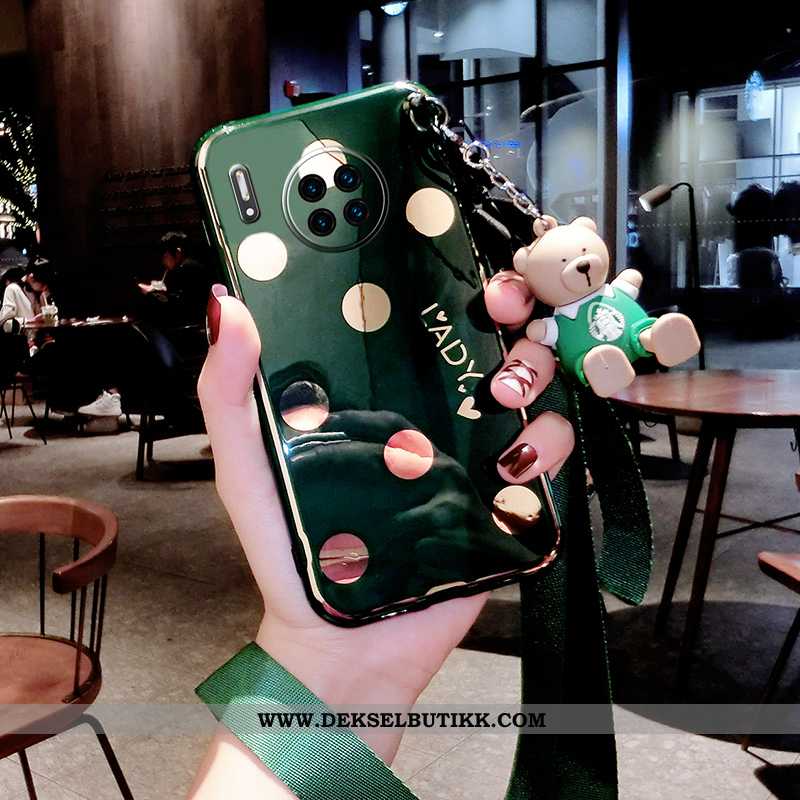 Etui Huawei Mate 30 Pro Silikon High End Kreativ Anti-fall Grønn, Deksel Huawei Mate 30 Pro Av Perso