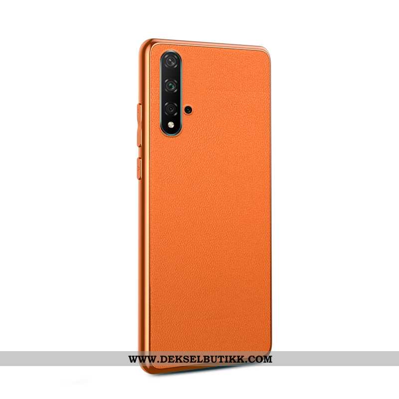 Etui Huawei Nova 5t Av Personlighet Tempe~~pos Deksel Plating Oransje, Huawei Nova 5t Kreativ Tilbud