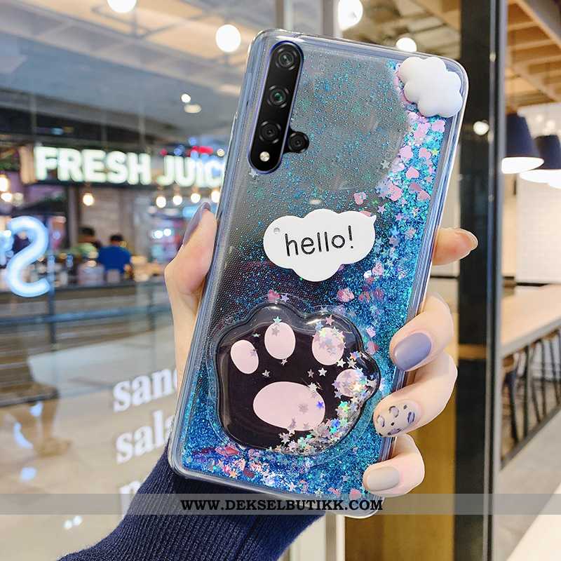 Etui Huawei Nova 5t Trend Gjennomsiktig Ungdom Deksel Lilla, Huawei Nova 5t Myke Billige