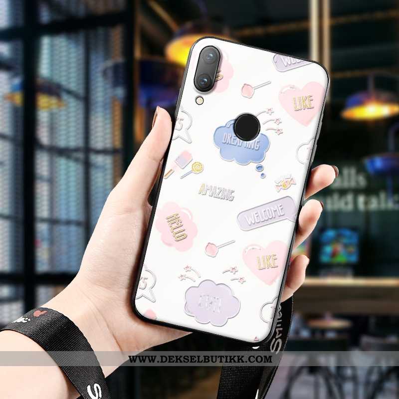 Etui Huawei P Smart 2020 Av Personlighet Cartoon Alt Inkludert Nye Beige, Deksel Huawei P Smart 2020