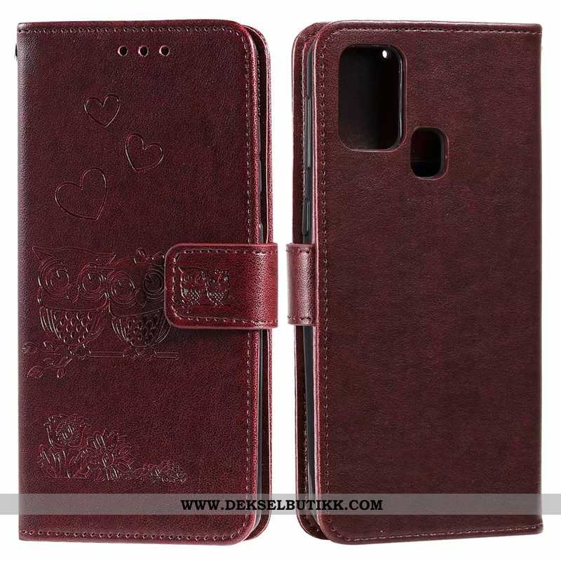 Etui Huawei P Smart 2020 Skinndeksel Deksel Lilla Mobiltelefon, Huawei P Smart 2020 Clamshell Tilbud