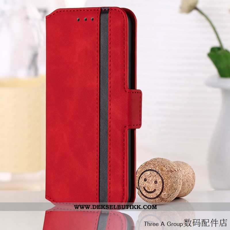 Etui Huawei P Smart+ 2020 Vintage Nubuck Blå Mobiltelefon, Deksel Huawei P Smart+ 2020 Skinndeksel T