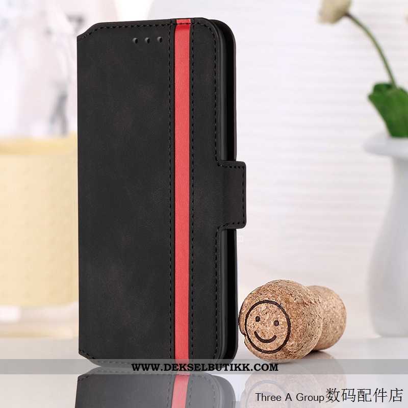 Etui Huawei P Smart+ 2020 Vintage Nubuck Blå Mobiltelefon, Deksel Huawei P Smart+ 2020 Skinndeksel T