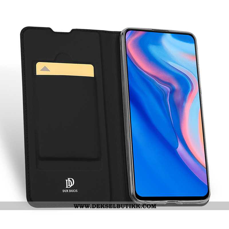 Etui Huawei P Smart Z Mobiltelefon Folio Deksel Blå, Huawei P Smart Z På Nett