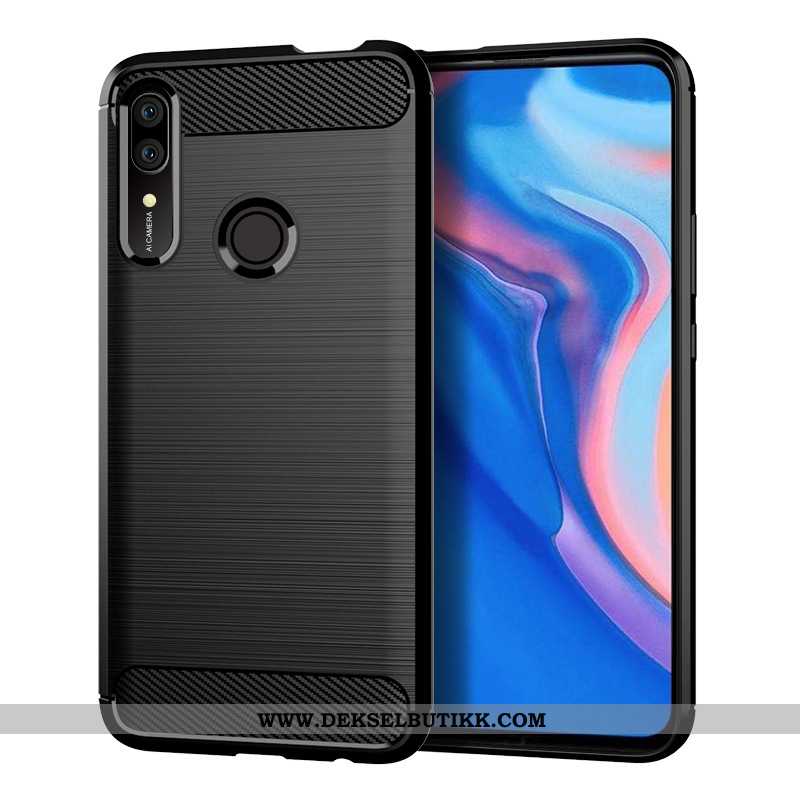 Etui Huawei P Smart Z Silikon Mobiltelefon Deksel Anti-fall, Huawei P Smart Z Svart Billige