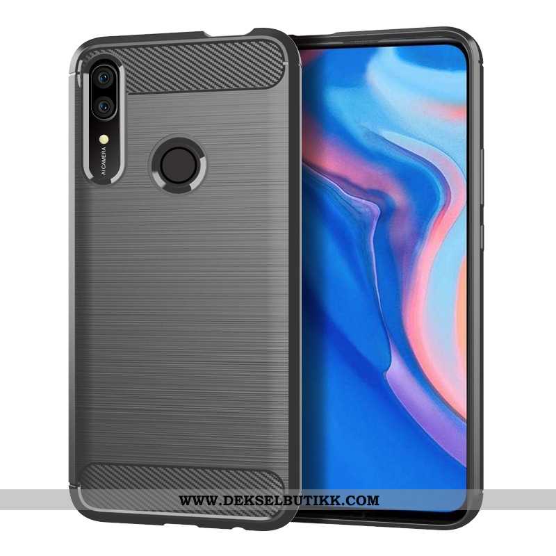 Etui Huawei P Smart Z Silikon Mobiltelefon Deksel Anti-fall, Huawei P Smart Z Svart Billige