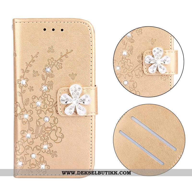 Etui Huawei P Smart Z Skinndeksel Folio Beskyttelse Rosa, Deksel Huawei P Smart Z Lommebok Billige