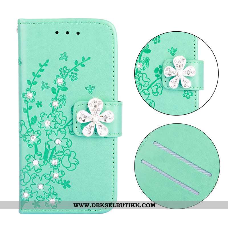 Etui Huawei P Smart Z Skinndeksel Folio Beskyttelse Rosa, Deksel Huawei P Smart Z Lommebok Billige