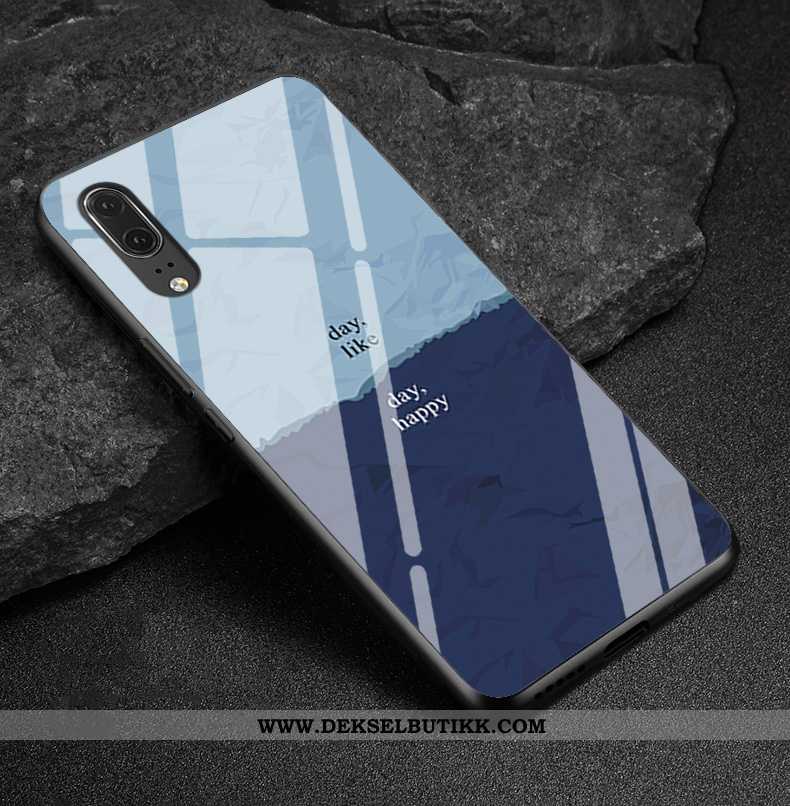 Etui Huawei P20 Beskyttelse Mote Mobiltelefon Farge, Deksel Huawei P20 Glass Tilbud