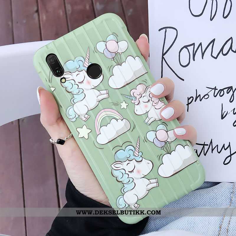 Etui Huawei P20 Lite Myke Anti-fall Cartoon Ungdom Grønn, Deksel Huawei P20 Lite Silikon Billig